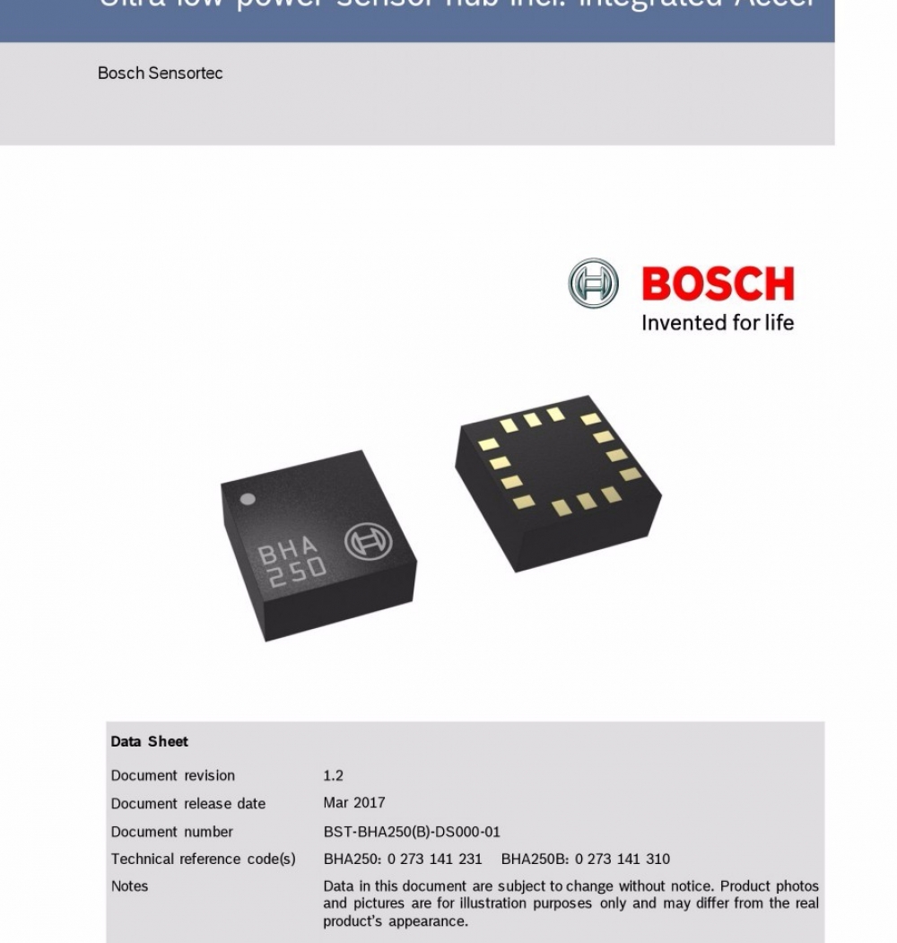 Bosh Sensor HUB
